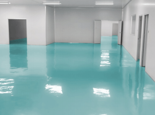 环氧树脂自流平地坪工工艺注意事项